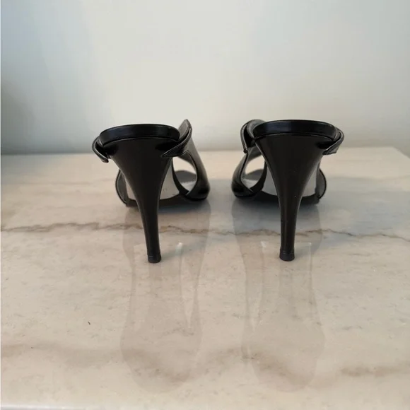 Givenchy Black Open-Toe Heels - Picture 4 of 5